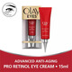 玉蘭油（OLAY）玉蘭油水感透白光塑晶透眼霜 塑顏金純彈力眼霜 多效修護(hù)眼霜 玉蘭油 小紅瓶緊致淡紋眼霜15ML
