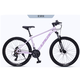 雷克斯哪吒200PLUS山地車(chē)成人學(xué)生油碟鋁合金通勤24速單車(chē) 星黛紫PLUS-PRO 27.5英寸（170-190cm） 24速