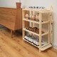旺家星簡(jiǎn)易鞋架子多層小收納架多功能置物架塑料客廳宿舍鞋柜