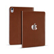格萊斯2025新款iPad11代光面真皮保護套蘋(píng)果A16商務(wù)簡(jiǎn)約辦公支架硅膠殼A3354防水耐用全包11英寸防摔外殼 棕色 光面 頭層牛皮【配鋼化膜】 iPad 第10代（10.9英寸）