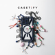 CASETIFY【全新上市】掛鏈鑰匙圈 適用于部分手機殼或其他飾品迷你扣環(huán)掛鏈 膨膨愛心(櫻桃紅)