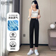 自由系哈倫褲女2025新款春夏季薄款高腰寬松顯瘦九分小個子百搭休閑褲子