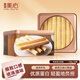 美心（Meixin）雞蛋白蛋卷禮盒448g 中國香港特產(chǎn)餅干休閑零食企業(yè)送禮團(tuán)購