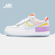 耐克（NIKE）【潮】板鞋女子春季低幫Air Force AF1空軍一號馬卡龍休閑運動鞋 CW2630-141 36.5