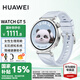 華為（HUAWEI）手表WATCH GT 5【咨詢(xún)享優(yōu)惠】運動(dòng)智能兩周續航藍牙通話(huà)體溫血氧心率監測健康送男女朋友禮物pro4 41mm冰晶藍【皮表帶+貼膜】