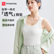 FitonTon純棉吊帶背心女免穿文胸美背背心文胸一體可外穿內搭打底上衣女