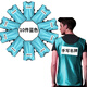 締羽 撕名牌貼衣服奔跑分組馬甲活動(dòng)拓展道具成人兒童背心學(xué)生班服姓名牌 成人10件衣服包含名牌貼【湖藍色】閃電發(fā)貨