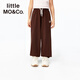 little MO&Co.索羅娜涼感速干 little moco童裝25夏裝新款男女童休閑衛(wèi)褲長(zhǎng)褲 赤棕色 160 160/64