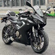 GISAEV錢江QJ賽250高配版摩托車網(wǎng)紅機(jī)車犟版單搖臂ABS燃擎版mini水冷 黑