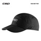 CEP2025夏季CORE RUN可折疊運(yùn)動(dòng)帽網(wǎng)球帽健身跑步戶(hù)外棒球帽男女帽子 神秘黑 均碼