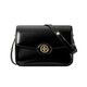 托里.伯奇（TORY BURCH）TB女包 ROBINSON漆皮單肩斜挎包143122 001黑色七夕