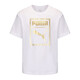 彪馬（PUMA）男女同款時尚潮流運動休閑短袖T恤689271 689271-02  XL 