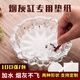 皆用煙灰缸墊紙煙灰清潔墊煙灰缸一次性防飛灰家庭辦公會(huì )議室內置防風(fēng) 圓形直徑8cm(一百張)