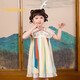 巴拉巴拉女童連衣裙夏裝兒童裙子國風(fēng)漢服襦裙寶寶網(wǎng)紗裙208224111013