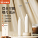 述屋說打奶泡器咖啡打泡器奶泡打發(fā)器 手持電動攪拌棒打發(fā)器打蛋器雙頭