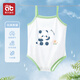 愛(ài)貝迪拉（AIBEDILA）嬰兒護肚背心肚兜夏季薄款防著(zhù)涼純棉寶寶新生幼兒背心夏天護肚子 【5A抗菌吊帶肚兜】玩具熊貓 66