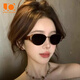 Jimmy Orange墨鏡太陽鏡男女新款老錢風(fēng)復(fù)古貓眼高級感大臉顯瘦防紫外線3080
