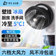 SLUB【可搖頭】壁掛風(fēng)扇可充電桌面風(fēng)扇懸浮空氣循環(huán)無(wú)線帶電池小風(fēng)扇家用便攜折疊衛(wèi)生間廚房廁所臥室 曜石黑旗艦版【六檔可調(diào)|12H續(xù)航|帶小夜燈】