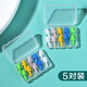 嘉玘5對(duì)隔音耳塞無線防噪音耳塞硅膠圣誕樹型套裝游泳裝用品耳塞 5對(duì)裝 M