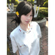 辰衣純美式潮牌純棉彩繡字母短袖t恤女2025夏季新款小眾甜妹設(shè)計感上衣 白色（純棉優(yōu)質(zhì)版） M