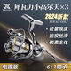 犀瓦力紡車輪小高爾夫三代輕量化旋入式斜口淺線杯遠(yuǎn)投微物防海水魚線輪 【三代】2500型