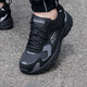 斯凱奇男鞋秋冬新款黑武士戶(hù)外運動(dòng)鞋厚底增高老爹鞋輕便減震休閑鞋 894272-BBK 41