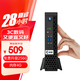 彩冠 【十一代酷睿i5】迷你主機(jī)小電腦 網(wǎng)課辦公臺式機(jī)htpc minipc微型便攜云終端桌面工控機(jī) 【套餐二】i5 4G 256G固態(tài)/wifi
