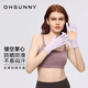 OhSunny防曬手套空掌防曬袖套冰袖男手套女 SLM3M171D 蘭花紫 M 