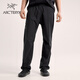 ARC'TERYX始祖鳥 SQUAMISH PANT 透氣 男子 速干長褲 Black/黑色 LS