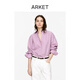 ARKET女裝 純棉條紋休閑長袖襯衫粉色夏季新款1058763014 粉色 XXS 155/76A 32