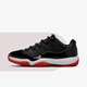 耐克（NIKE）Air Jordan 11 Low AJ11黑紅 防滑耐磨 男子低幫復古籃球鞋 FV5104-006 44.5