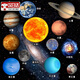 IGNB八大行星模型太陽系冰箱貼立體星球玩具宇宙磁性貼天文模型玩具 太陽系星空套裝13枚