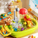 奧智嘉兒童洗碗機(jī)玩具玩水廚房戲水水上樂(lè)園循環(huán)出水女孩過(guò)家家水果禮物