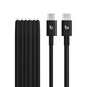 beats USB-C 轉(zhuǎn) USB-C 編織連接線 (1.5 米) - 閃電黑 充電線手機(jī)充電線
