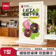 得力deliT型297*210亞克力桌牌會議牌席卡桌簽臺卡/展示牌 座位牌標(biāo)價牌 學(xué)生/辦公用品 TF204