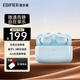 漫步者（EDIFIER）【好物推薦】TWS1 anc真無(wú)線(xiàn)藍牙耳機主動(dòng)降噪入耳式耳機游戲運動(dòng)音樂(lè )耳機適用于安卓蘋(píng)果 星云藍+充電頭