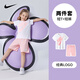 NIKE 耐克小童裝男童純棉短袖套裝夏季兒童經(jīng)典款短T針織短褲2件套 冰晶粉 110 /52 【建議身高98-104cm】