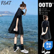 FSAT2025新款小個(gè)子法式polo領(lǐng)黑色短袖連衣裙子夏季女裝赫本風(fēng)小黑裙 氣質(zhì)小黑裙【開(kāi)春季穿搭miu里miu L 45/55kg