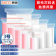 斯圖（sitoo）3號(hào)密封袋自封袋小號(hào)食品級(jí)藥袋茶葉袋收納包裝封口袋pe吧唧塑封袋加厚透明袋10*7cm100個(gè)