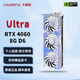 七彩虹RTX 4060 Ti 4070 Super電競顯卡 RTX 4060 Ultra 三風(fēng)扇 拆機(jī)精品顯卡