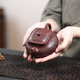 手工方壺紫砂壺大容量260cc茶壺泡茶壺
