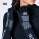 XBIONIC手套男女通用戶外手套騎行跑步滑雪仿生袋鼠科技面料耐用可觸屏 貓眼黑 S/M