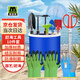 漫德萊趕海工具兒童挖沙鏟土園藝工具折疊水桶手套趕海套裝工具10件套
