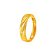 黃色沙金戒指越南莫比烏斯環(huán)男女款仿金長相 莫比烏斯環(huán)戒指【男款】 開口可調節(jié)
