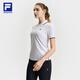 FILA 斐樂官方女子針織短袖POLO衫2025夏季新款網(wǎng)球運(yùn)動防曬上衣