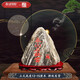 泰山老奶奶泰山石敢當原石安鎮宅刻字陽(yáng)石客廳辦公室內書(shū)房風(fēng)水靠山石頭擺件 泰山石--石敢當立式高度12-15厘米