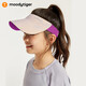 moodytiger兒童空頂帽防曬帽夏季男女童3D可折疊輕便遮陽(yáng)太陽(yáng)帽運(yùn)動(dòng)棒球帽子
