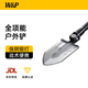 W&P多功能戶(hù)外工兵鏟鐵鍬野營(yíng)折疊錳鋼兵工鏟冰除雪露營(yíng)越野應急救援 【全項能工兵鏟】魔力黑丨旗艦款