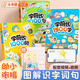 斗半匠學前識1500字1000詞1000句幼小銜接學前趣味識字大王語文詞語積累語言啟蒙早教書（3冊）