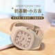 COJR高顏值手表女款初中學(xué)生初高中考試專用中考靜音兒童女孩只看時間 奶杏色【靜音準(zhǔn)時+防水防摔】